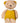 100% ORGANIC BABY BEAR WITH MUSLIN BODY 30CM