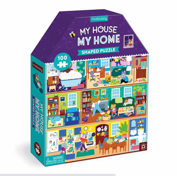 puzzle box in the shape of a house