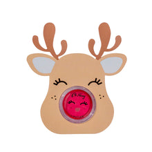 Load image into Gallery viewer, Oh Flossy - Lipstick Stocking Stuffer - Rudolph Pink Ears