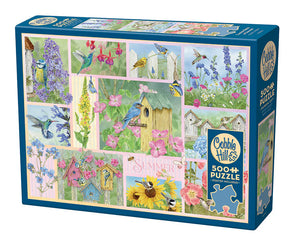 Garden Birds in Summer, 500pcs, Compact