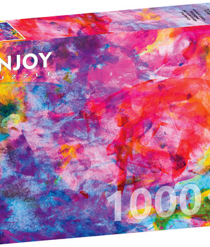 Colourful Abstract Oil Painting, 1000pcs