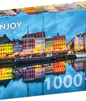 Copenhagen Old Harbor, 1000pcs