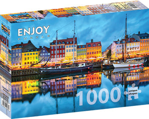 Copenhagen Old Harbor, 1000pcs