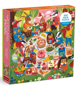 Woodland Picnic 500 Piece Family Puzzle