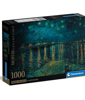 Starry Night Over The Rhone, Museum, 1000pcs, Compact