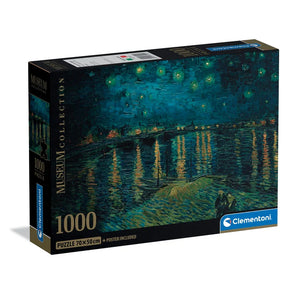 Starry Night Over The Rhone, Museum, 1000pcs, Compact