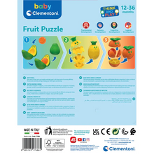 Load image into Gallery viewer, Baby Clemmy: Play for the Future, Fruit Puzzle