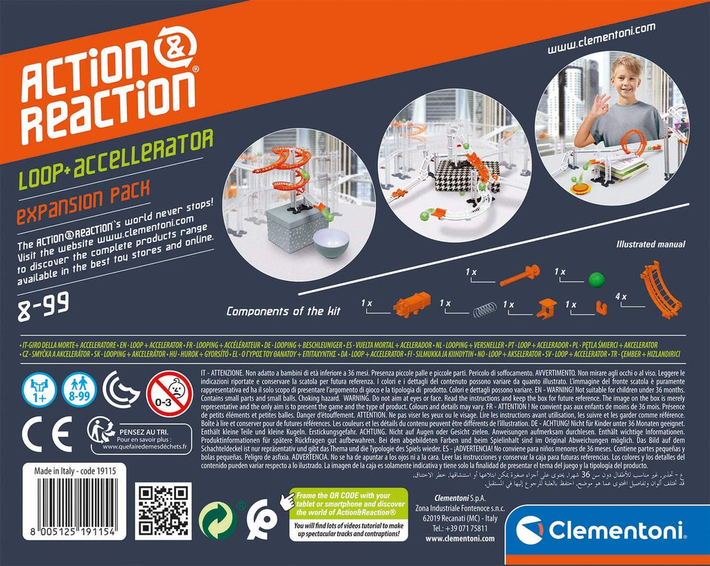 Action & Reaction Loop the Loop Accelerator