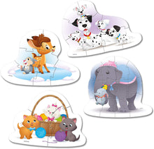 Load image into Gallery viewer, PLAY FOR FUTURE: MY FIRST  PUZZLES: Disney Animals 3, 6, 9, 12 pc