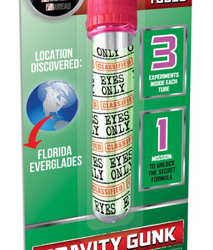 SUPER SECRET TEST TUBES - GRAVITY GUNK