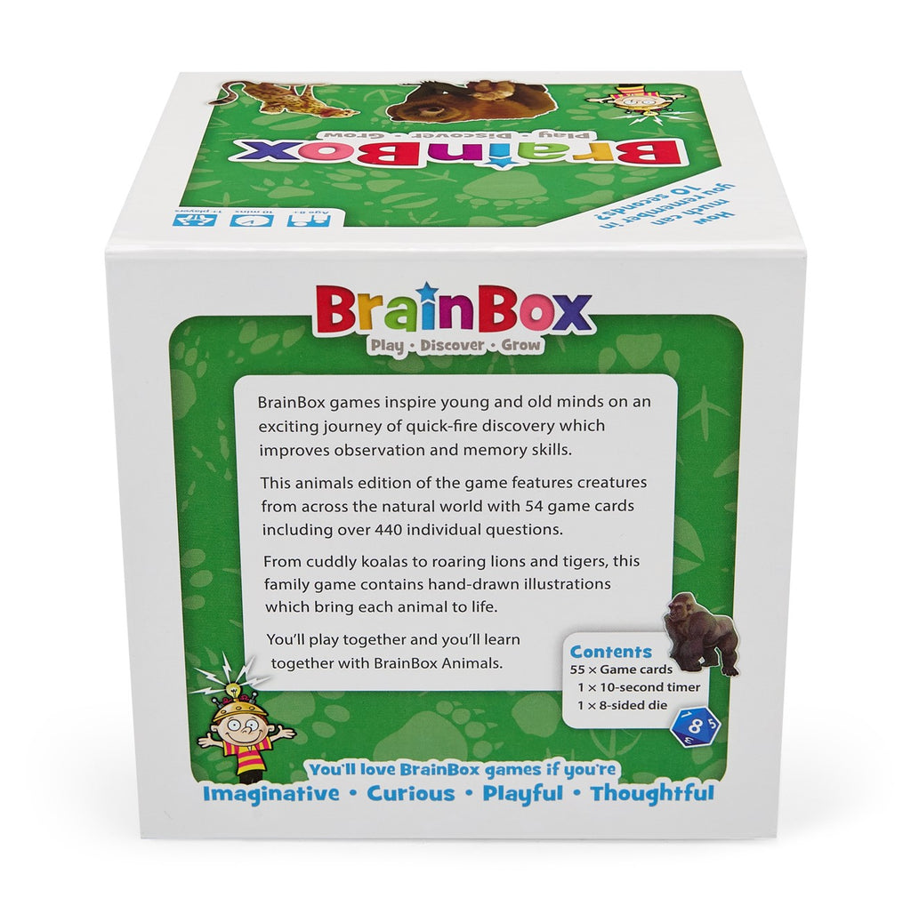 BrainBox - Animals (Refresh) 55 Cards