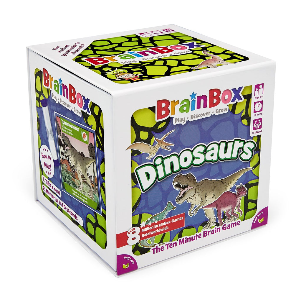 BrainBox - Dinosaurs (refresh) 55 Cards