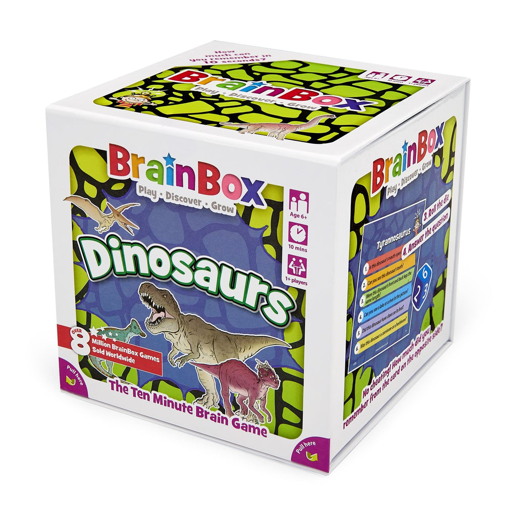 BrainBox - Dinosaurs (refresh) 55 Cards