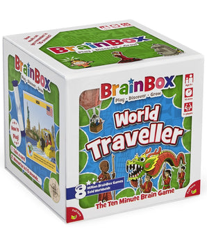 BrainBox - World Traveller, (Refresh) 55 Cards