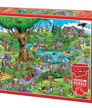 Doodle Town: Par for the Course, 1000pcs, Compact