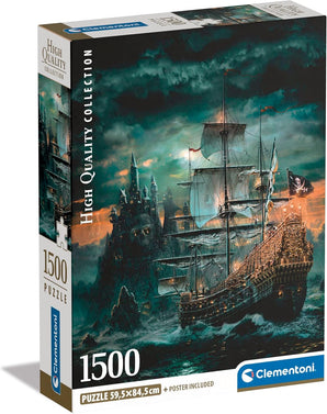The Pirates Ship, 1500pc, Compact