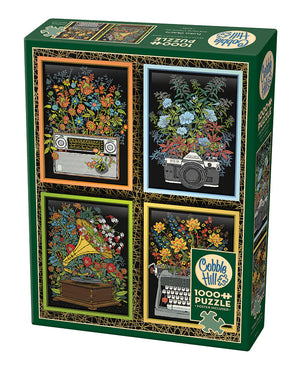 Floral Objects, 1000pcs, Compact