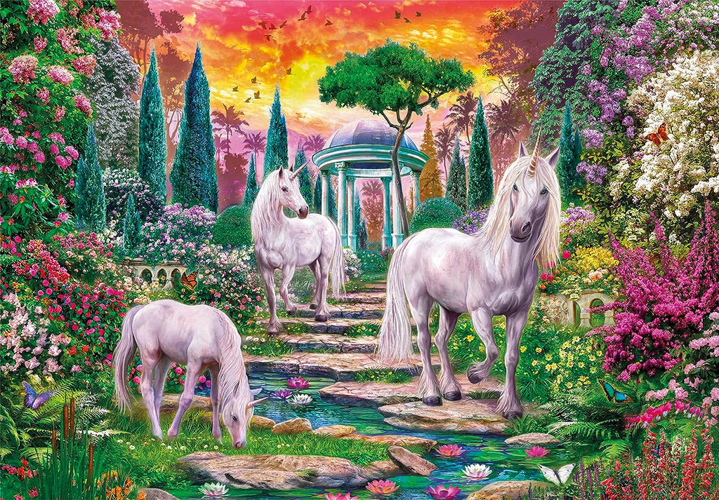 2000pc - Classical Garden Unicorns