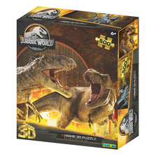 Load image into Gallery viewer, Jurassic World - T-Rex vs Giganotosaurus, Universal, 500pc, Lenticular Puzzle
