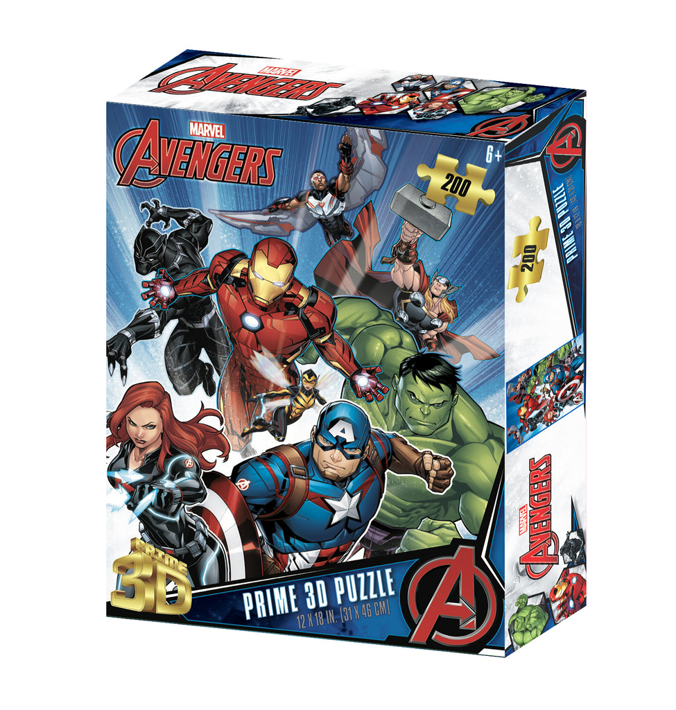 Avengers, Marvel, 200pc, Lenticular Puzzle