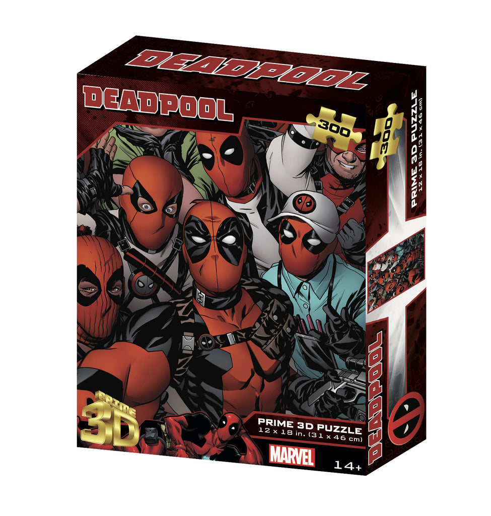 Deadpool, Marvel, 300pc, Lenticular Puzzle