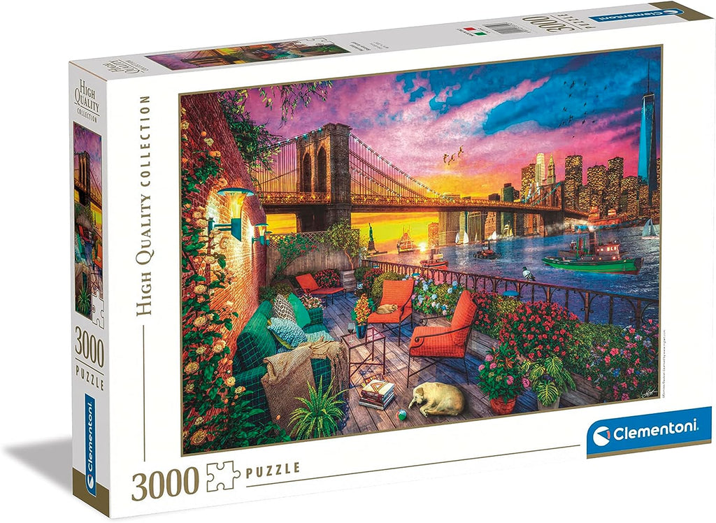 3000pcs - Manhattan Balcony Sunset