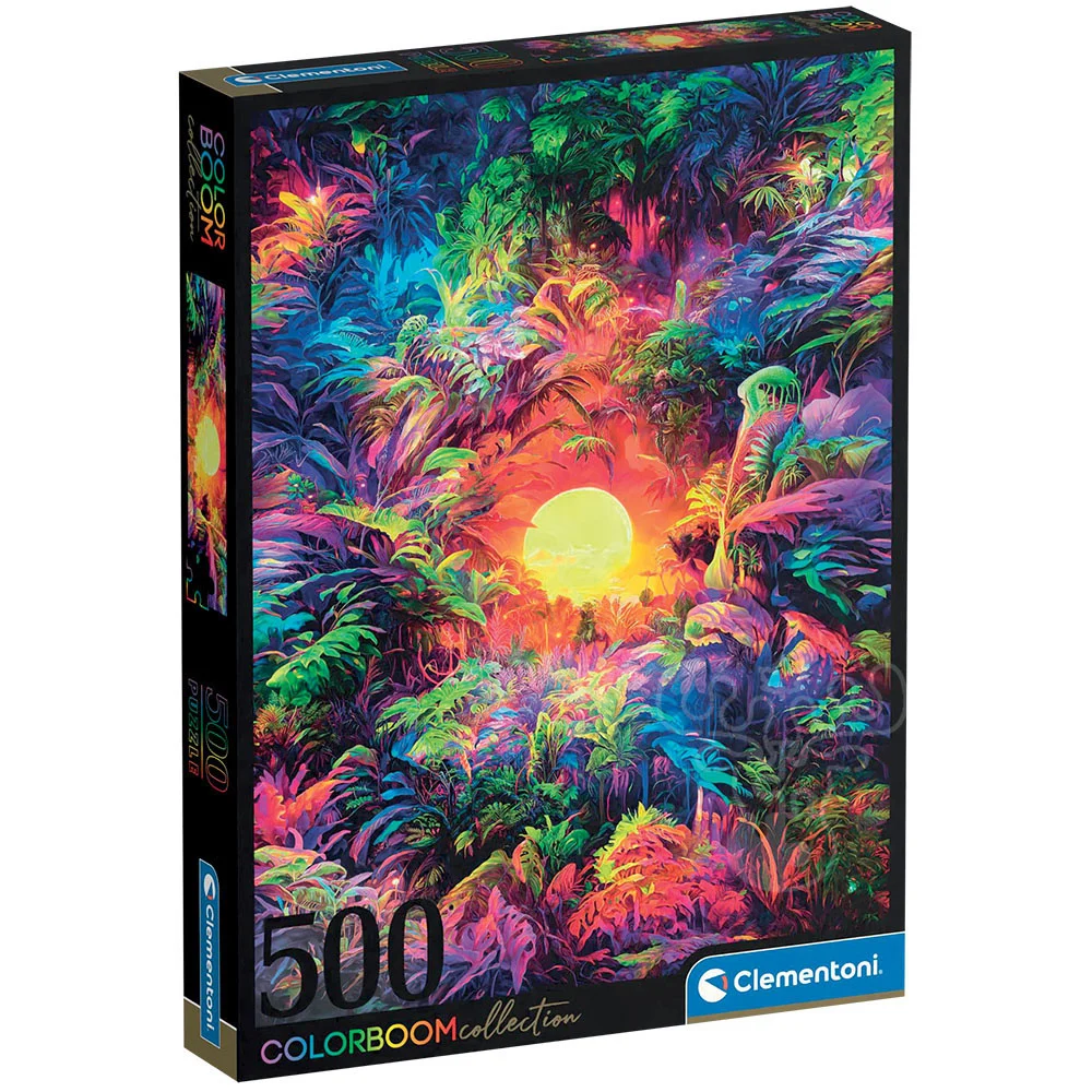 Colourboom Collection - Psychedelic Jungle Sunrise, 500pcs