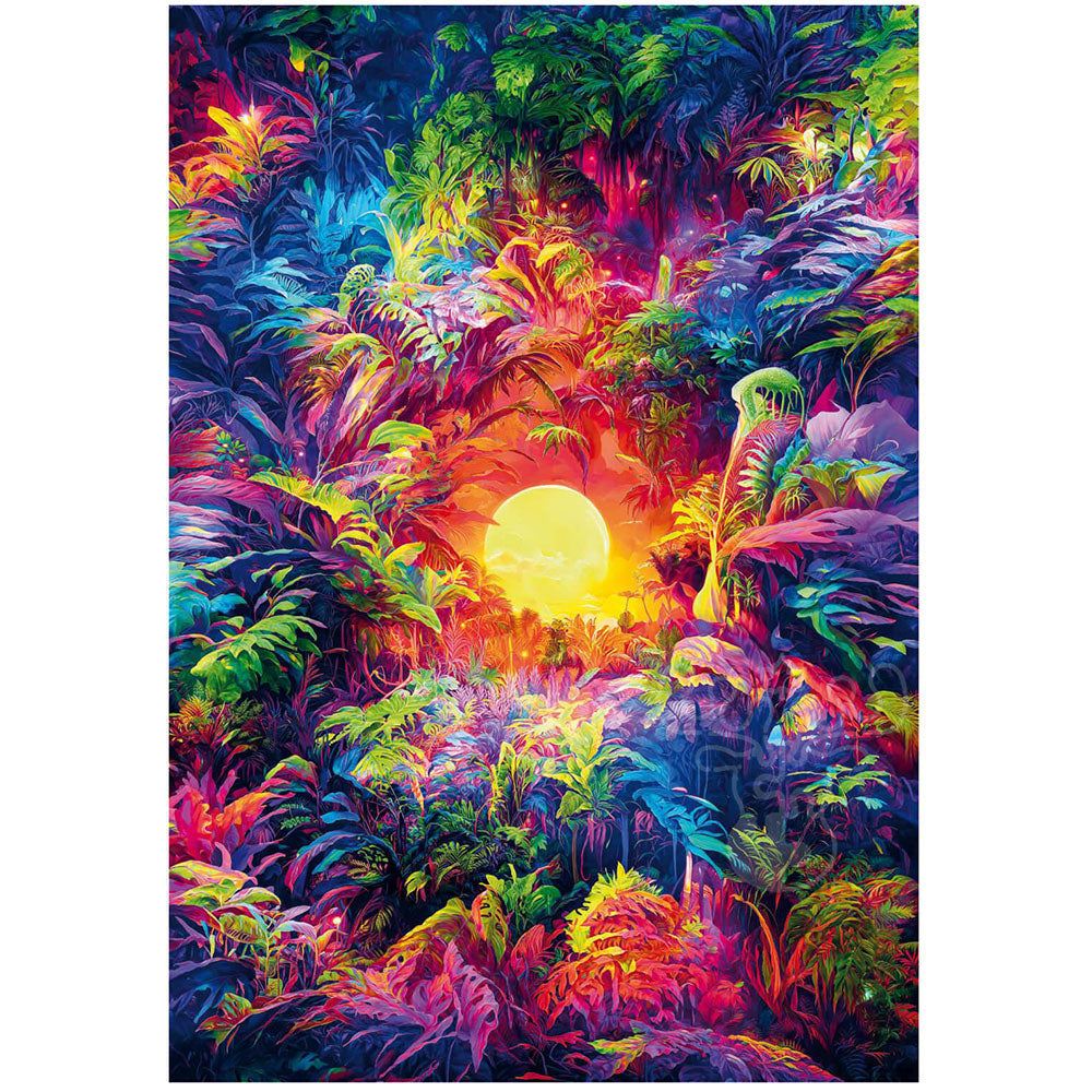 Colourboom Collection - Psychedelic Jungle Sunrise, 500pcs