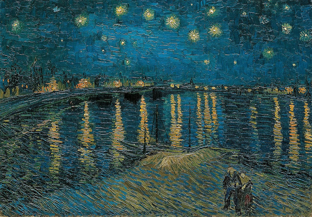 MUSEUM COLLECTION: 1000pc, Starry Night Over the Rhone, CB