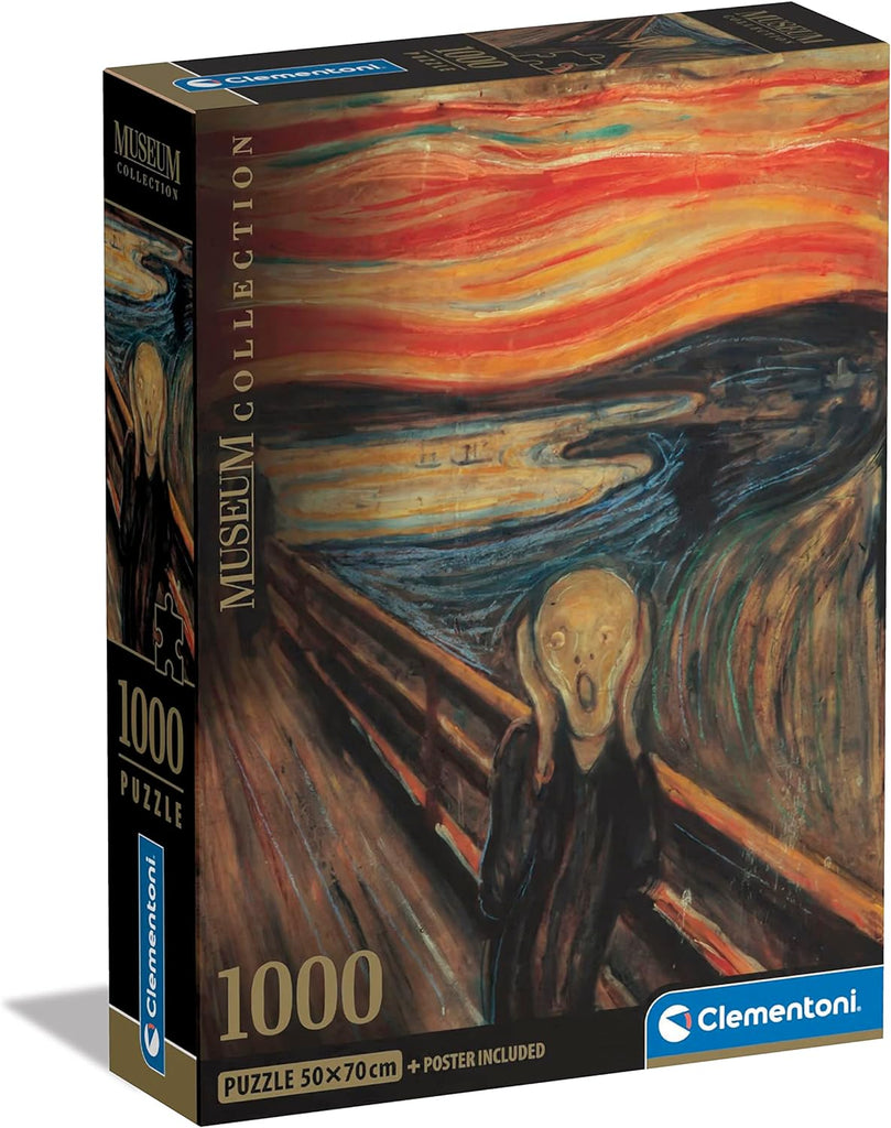 MUSEUM COLLECTION: 1000pc Lurlo Di Munch (The Scream)