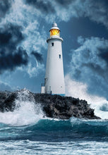 Load image into Gallery viewer, 1000pc - Lighthouse in the Storm