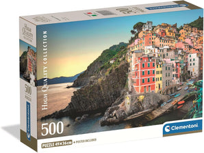 Riomaggiore Coast, 500pcs, Compact