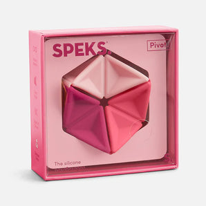 Pivot Silicone Flexagon, Magenta