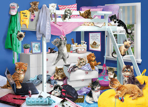 Kitten Slumber Party, 1000pcs, Compact