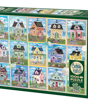 Seaside Cottages, 1000pcs, Compact