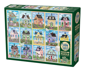 Seaside Cottages, 1000pcs, Compact
