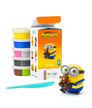 HEY CLAY - MINIONS, BOB & TIM, 5 cans