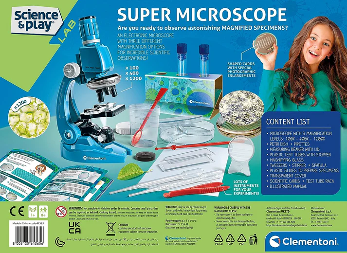 Science & Play: LAB Microscope 1200 x