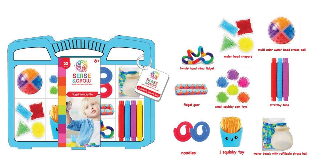 Sense & Grow - Fidget Sensory Suitcase