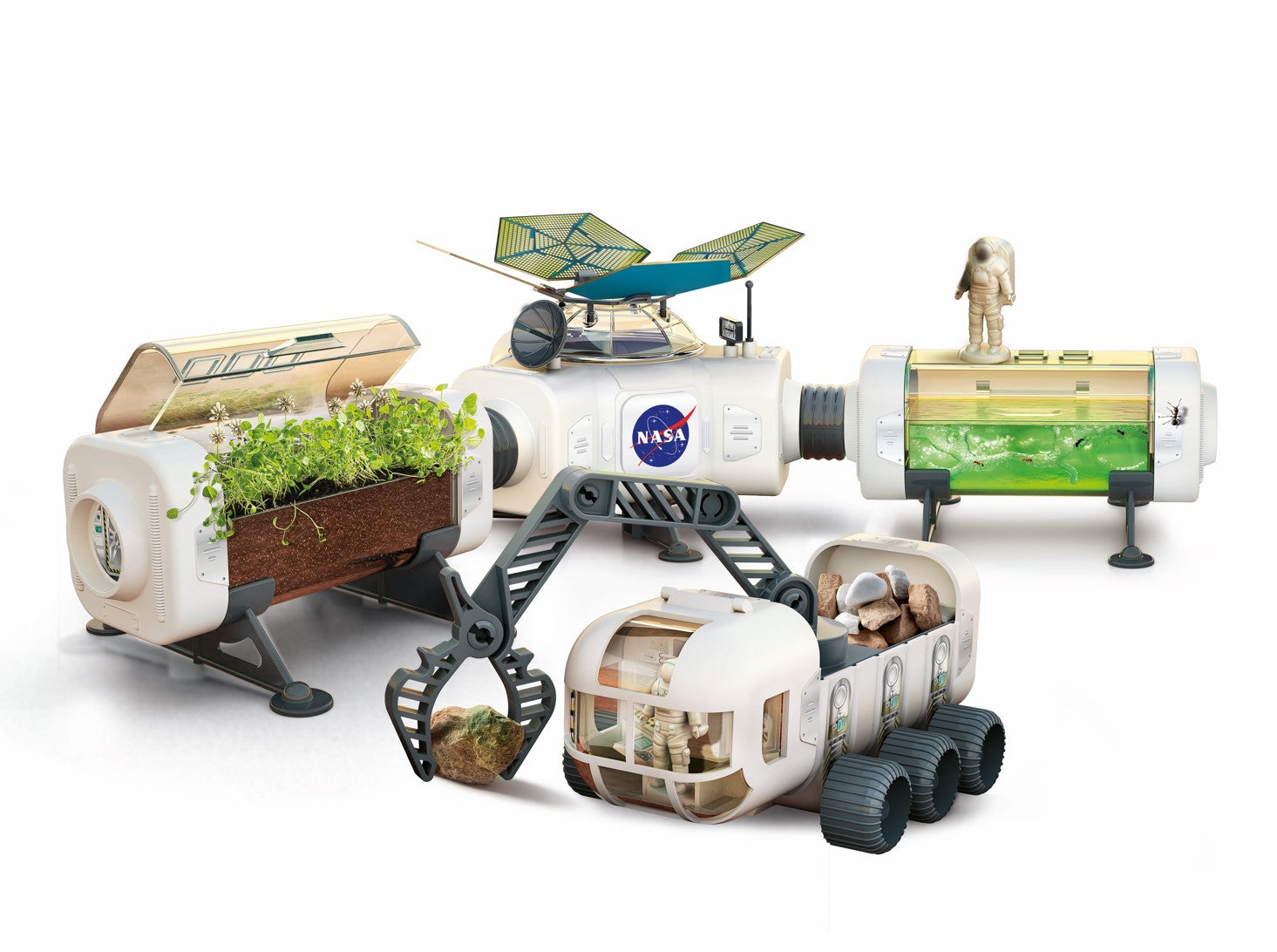 Science Stuff Nasa Science & Play: LAB NASA Mars Exploration Set – Logical Toys