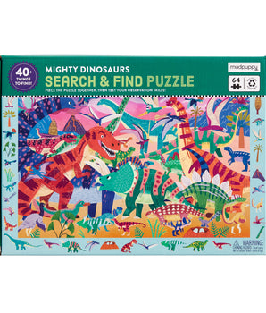 Mighty Dinosaur 64 Piece Search & Find Puzzle
