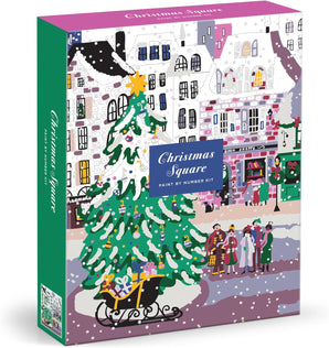 Christmas Squares, Joy Laforme, 9 x 12 Paint By Number Kit