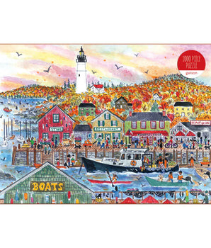 Michael Storrings Autumn by the Sea, 1000 Piece Puzzle