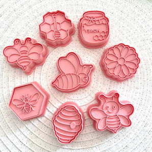 Wild Dough, Stamper and Cutter Sets, Bees