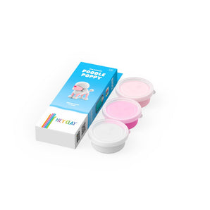 HEY CLAY - Poodle Poppy, Series Dog Buddies, 3 cans