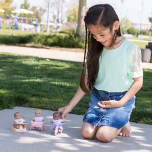 Eco Friends - 6 pc Set (3 dolls + 3 accessories)