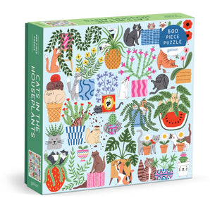 Cats in the Houseplants, 500pc Puzzle