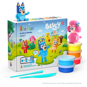 HEY CLAY - Bluey & Friends, Series Collection, 15 Cans