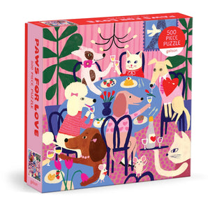 Paws for Love, 500 Piece Puzzle