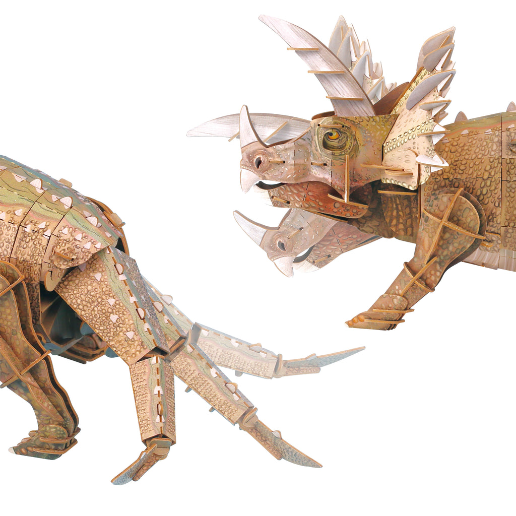 Adjustable 3D Puzzle - Triceratops